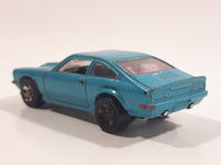 2009 Hot Wheels Custom V-8 Vega Turquoise Blue Die Cast Toy Muscle Car Vehicle