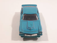 2009 Hot Wheels Custom V-8 Vega Turquoise Blue Die Cast Toy Muscle Car Vehicle