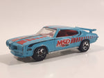 2013 Hot Wheels HW Showroom - HW Performance '70 Pontiac GTO Judge Light Blue Die Cast Toy Car Vehicle