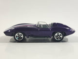 2013 Hot Wheels HW Showroom Corvette 60th Corvette Stingray Racer Concept XP-87 Metalflake Purple Die Cast Toy Car Vehicle