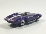 2013 Hot Wheels HW Showroom Corvette 60th Corvette Stingray Racer Concept XP-87 Metalflake Purple Die Cast Toy Car Vehicle