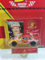 1997 Racing Champions 1996 Champion #5 Terry Labonte Kellogg's Chevrolet Monte Carlo Red Yellow Die Cast Toy Race Car Vehicle with Collector Card and Display Stand - New in Package Sealed