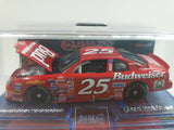 Team Caliber Hendrick Montorsports Limited Edition 1 of 7,560 NASCAR #25 1999 Chevrolet Monte Carlo Bud King Of Beers Red Die Cast Race Car Vehicle with Opening Hood - New in Box