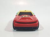 2016 Hot Wheels DC Comics Batman's Robin Red Yellow Green Plastic Pullback Motorized Friction Toy Car Vehicle McDonald's Happy Meal