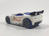 Rare 2005 Hot Wheels AcceleRacers Teku Power Rage White #7 Plastic Body Die Cast Toy Car Vehicle