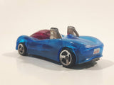 1997 Hot Wheels Phantom Racers Power Pipes Clear Blue Plastic Body Die Cast Toy Car Vehicle