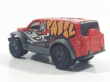 2015 Hot Wheels Graffiti Rides Power Panel Red Die Cast Toy Car Vehicle