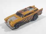 2005 Hot Wheels AcceleRacers Metal Maniacs Jack Hammer Gold Die Cast Toy Car Vehicle