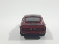 2011 Hot Wheels Muscle Mania '67 Shelby GT500 Metallic Red Die Cast Toy Muscle Car Vehicle