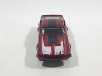 2011 Hot Wheels Muscle Mania '67 Shelby GT500 Metallic Red Die Cast Toy Muscle Car Vehicle