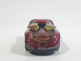 2001 Hot Wheels Extreme Sports Twin Mill II Dark Red Die Cast Toy Car Vehicle