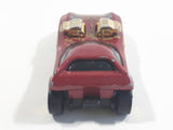 2001 Hot Wheels Extreme Sports Twin Mill II Dark Red Die Cast Toy Car Vehicle