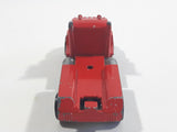 1989 Hot Wheels Peterbilt Dump Truck Semi Rig Red Die Cast Toy Car Vehicle - BW Hong Kong