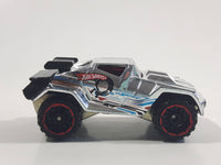 2010 Hot Wheels Trick Track RD-05 Chrome Die Cast Toy Off-Road Car Vehicle