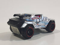 2010 Hot Wheels Trick Track RD-05 Chrome Die Cast Toy Off-Road Car Vehicle