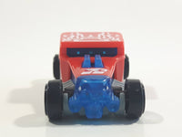 2015 Hot Wheels Bone Shaker Red Blue Plastic Body Pullback Motorized Friction Die Cast Toy Car Vehicle McDonald's Happy Meal