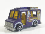 2009 Hot Wheels HW City Works Good Humor Truck "Mike McCone's Ice Cream" Purple Catering Food Truck Die Cast Toy Car Vehicle