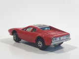 Vintage Yatming No. 1025 Ferrari 512 BB Berlinetta Boxer #6 Red Die Cast Toy Dream Sports Car Vehicle - Made in Hong Kong