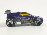 2010 Hot Wheels Trick Tracks Spectyte Purple Die Cast Toy Race Car Vehicle