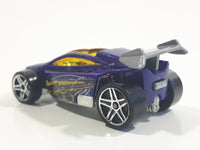 2010 Hot Wheels Trick Tracks Spectyte Purple Die Cast Toy Race Car Vehicle