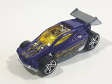 2010 Hot Wheels Trick Tracks Spectyte Purple Die Cast Toy Race Car Vehicle