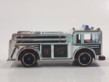 2019 Hot Wheels HW City Fire Eater Chrome Fire Truck Die Cast Toy Car Vehicle