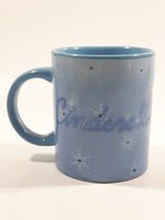 2008 Disney Cinderella Blue Ceramic Coffee Mug Cup