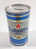 Vintage Labatt's Blue Pilsener Beer 341 mL Tab Top Metal Steel Beer Can Coin Bank