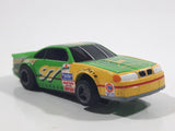 Life Like NASCAR Electric Racers Fast Trackers #97 John Deere Pontiac Green Plastic Body Toy Electric Slot Car Racing Vehicle