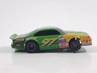 Life Like NASCAR Electric Racers Fast Trackers #97 John Deere Pontiac Green Plastic Body Toy Electric Slot Car Racing Vehicle