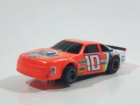 Life Like NASCAR Electric Racers Fast Trackers #10 Tide Ford Orange Plastic Body Toy Electric Slot Car Racing Vehicle