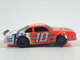 Life Like NASCAR Electric Racers Fast Trackers #10 Tide Ford Orange Plastic Body Toy Electric Slot Car Racing Vehicle