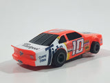 Life Like NASCAR Electric Racers Fast Trackers #10 Tide Ford Orange Plastic Body Toy Electric Slot Car Racing Vehicle