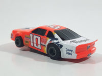 Life Like NASCAR Electric Racers Fast Trackers #10 Tide Ford Orange Plastic Body Toy Electric Slot Car Racing Vehicle