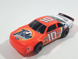 Life Like NASCAR Electric Racers Fast Trackers #10 Tide Ford Orange Plastic Body Toy Electric Slot Car Racing Vehicle