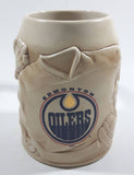 Edmonton Oiler NHL Ice Hockey Team Heavy Embossed 3D Stoneware Beer Stein Mug