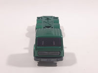 Vintage 1981 Lesney Matchbox Superfast No. 42 Mercedes Container Truck Metallic Green MAYFLOWER Die Cast and Plastic Toy Car Vehicle