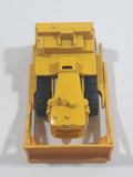 Vintage 1979 Lesney Matchbox No. 64 Caterpillar D9 Tractor Yellow Bulldozer Die Cast Toy Car Vehicle