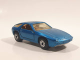 Vintage 1981 Lesney Matchbox Superfast No. 59 Porsche 928 Blue Die Cast Toy Car Vehicle with Opening Doors