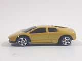 Maisto Fresh Metal Lamborghini Murcielago Gold Die Cast Toy Car Vehicle