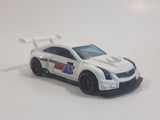 2019 Hot Wheels HW Race Day '16 Cadillac ATS-V R White Die Cast Toy Race Car Vehicle