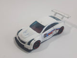 2019 Hot Wheels HW Race Day '16 Cadillac ATS-V R White Die Cast Toy Race Car Vehicle