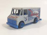 2003 Hot Wheels Carbonated Cruisers Combat Medic Delivery Truck Van Weise Ice Teazers Soda Silver Die Cast Toy Car Vehicle