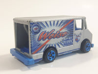 2003 Hot Wheels Carbonated Cruisers Combat Medic Delivery Truck Van Weise Ice Teazers Soda Silver Die Cast Toy Car Vehicle