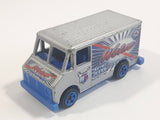 2003 Hot Wheels Carbonated Cruisers Combat Medic Delivery Truck Van Weise Ice Teazers Soda Silver Die Cast Toy Car Vehicle