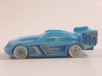 2014 Hot Wheels HW Race - Night Storm Time Tracker Light Blue Die Cast Toy Car Vehicle