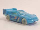 2014 Hot Wheels HW Race - Night Storm Time Tracker Light Blue Die Cast Toy Car Vehicle