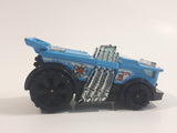 2016 Hot Wheels Rescue Backdrafter Fire Fighting Truck Baby Blue with Black Fenders Die Cast Toy Car Vehicle