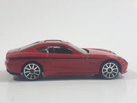 2013 Hot Wheels Ferrari 612 Scaglietti Red Die Cast Toy Car Vehicle