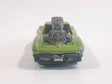 2010 Hot Wheels Toon'd Muscle '63 Corvette Tooned Metallic Green Die Cast Toy Car Vehicle